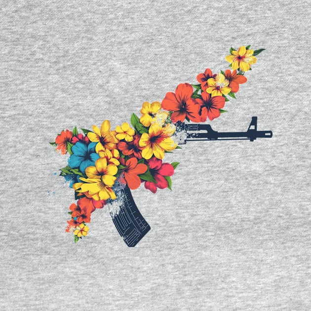 Flower Gun (AK-47) by General-Rascal